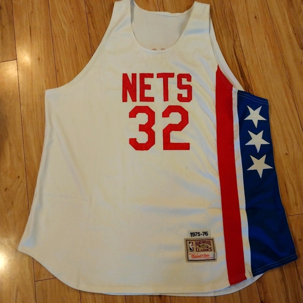 Dr. J Erving Jersey #32 Mitchell And Ness Hardwood XXL